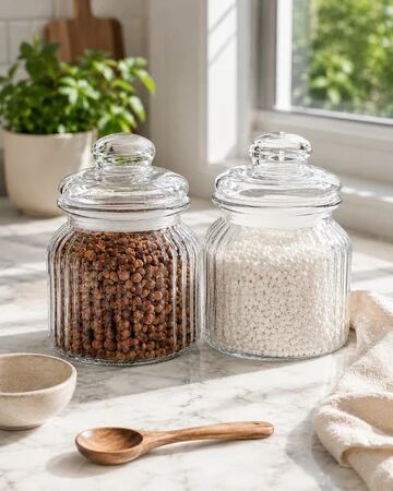 Bangalore, Household Items, INR 399,  Glass Jars For Organized Kitchen Storage | Cutting EDGE
