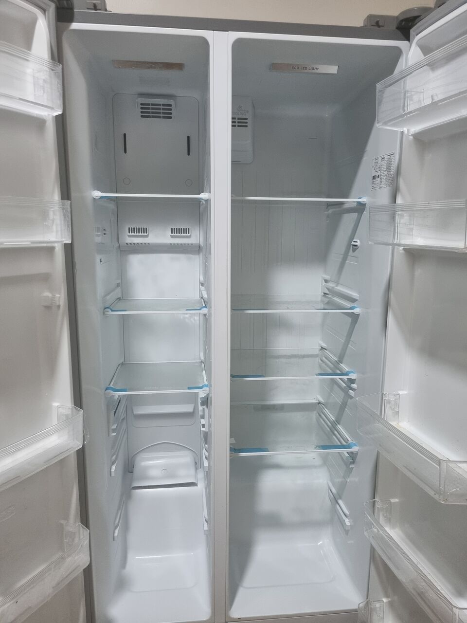 Al Thuqbah, Appliances, SAR 1600,  Brand New Midea Side-by-Side Refrigerator Jumbo Size (Used 6 Months Only) &ndash; Under Warranty