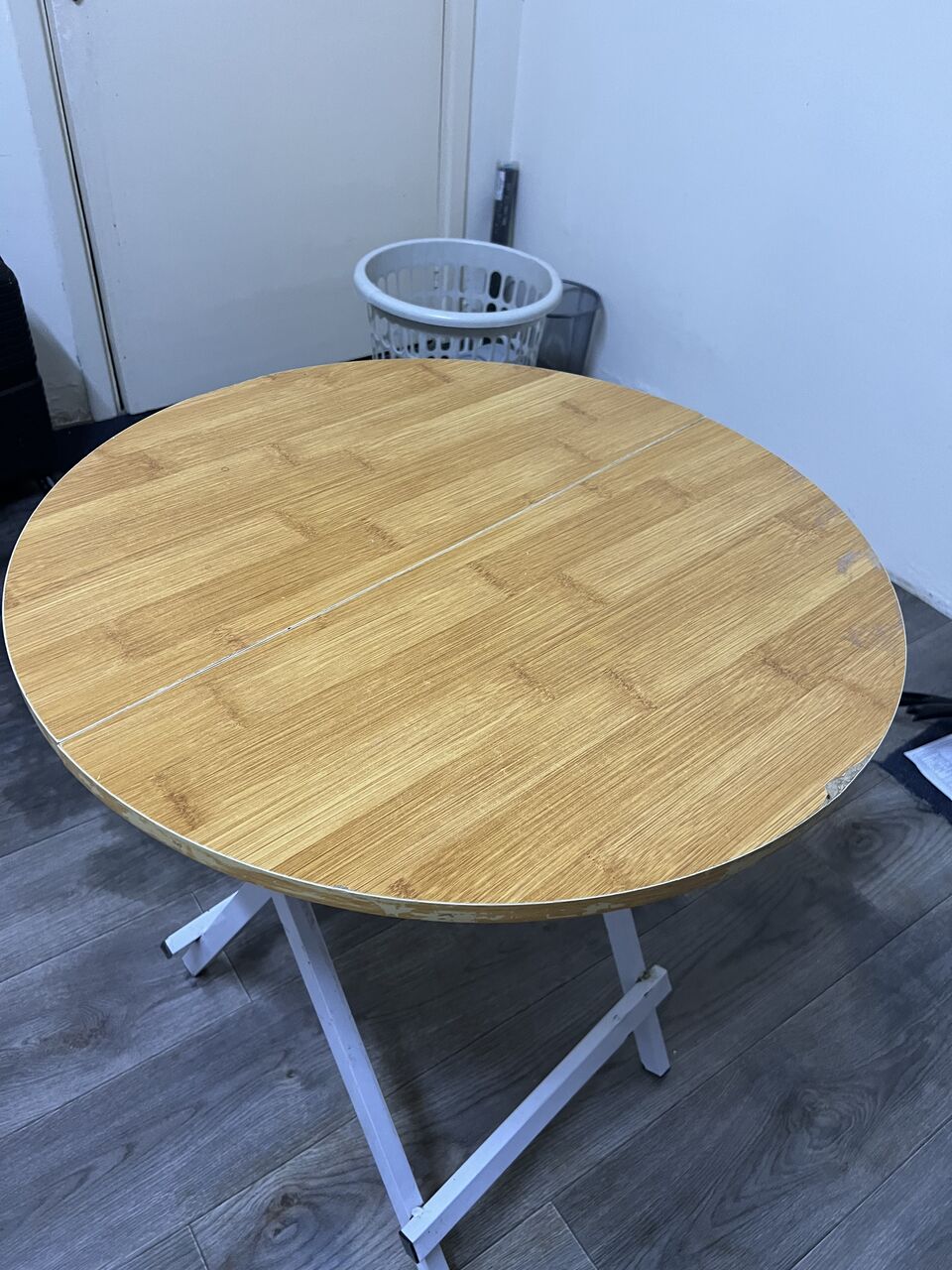 Riyadh, Furniture, SAR 200,  Round Foldable Table + Drawer