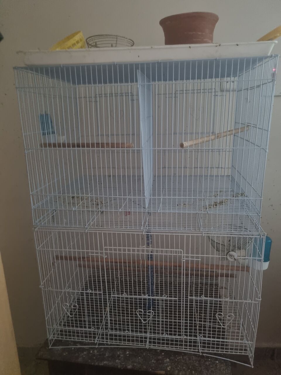 Al Thuqbah, Pet Supplies, SAR 75,  Bird Cages For Sale. Small, Medium And Large Size With Partition Cage Available
