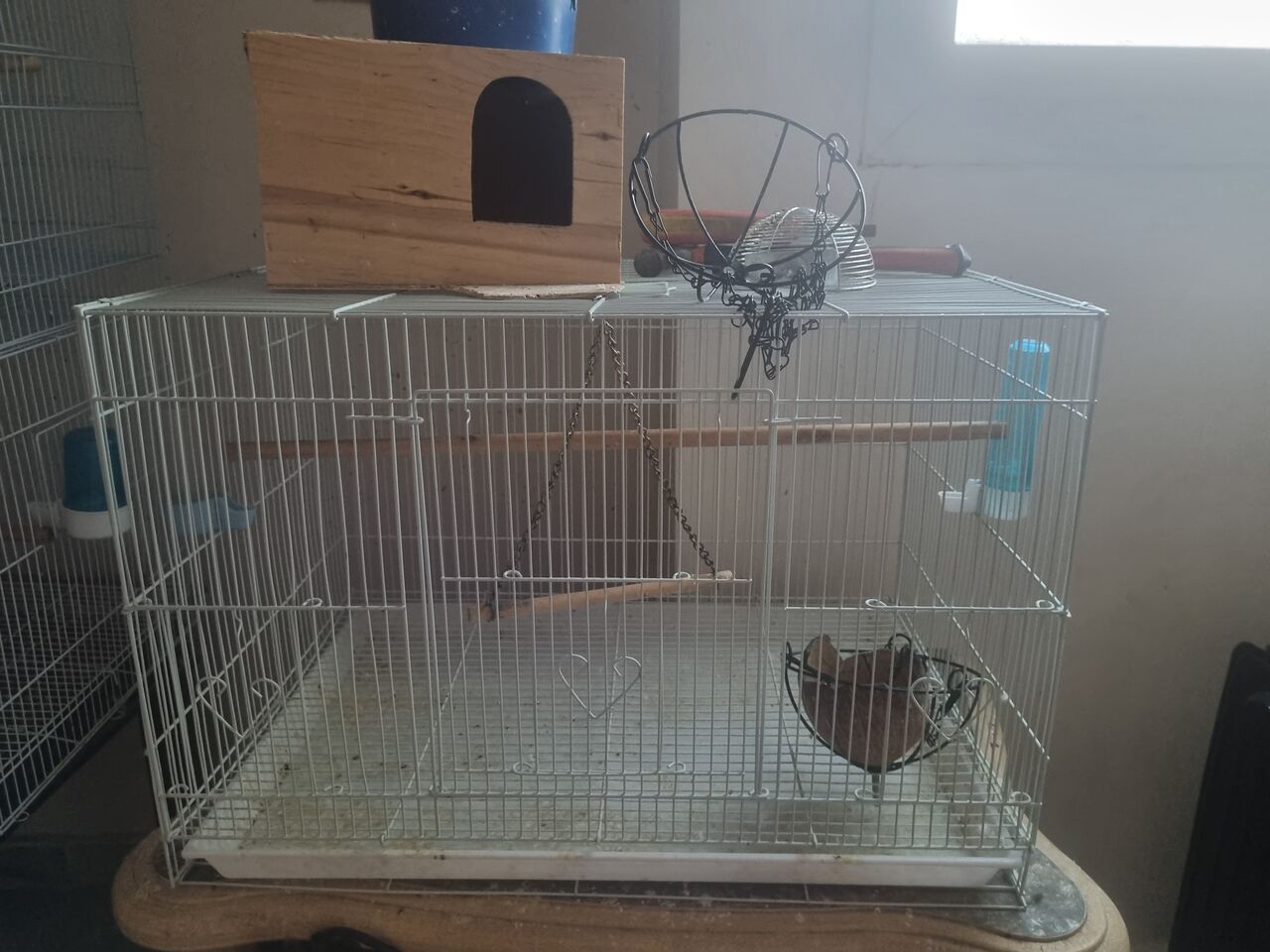 Al Thuqbah, Pet Supplies, SAR 75,  Bird Cages For Sale. Small, Medium And Large Size With Partition Cage Available