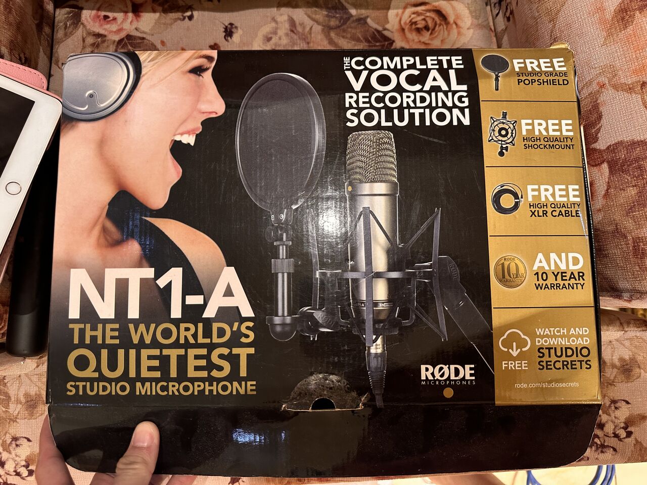Jeddah, Electronics, SAR 1900,  Unused Branded Professional Studio Recording / Mic + Audio Interface For Gaming/live Strea