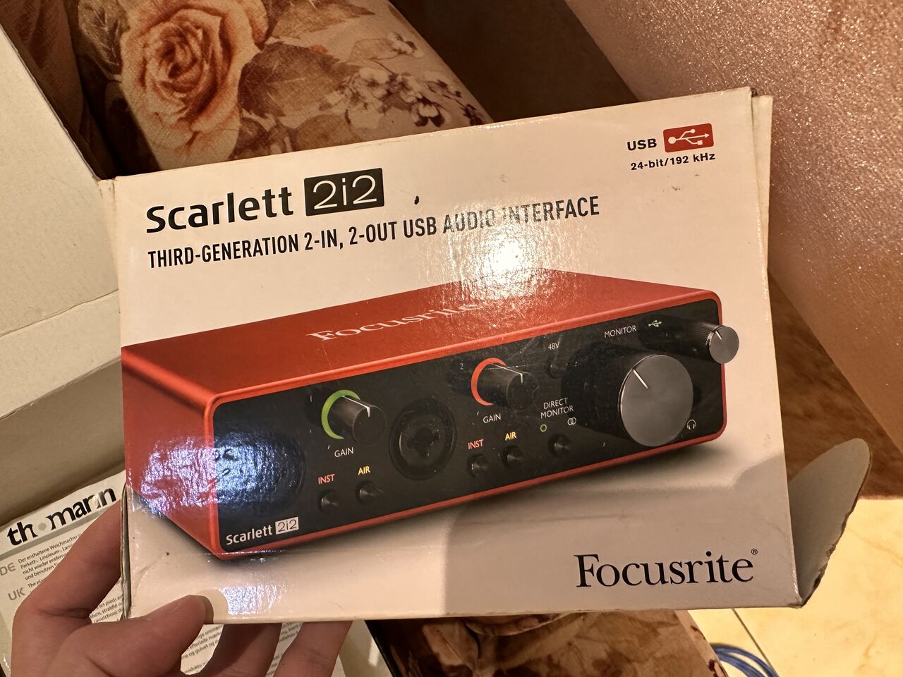 Jeddah, Electronics, SAR 1900,  Unused Branded Professional Studio Recording / Mic + Audio Interface For Gaming/live Strea