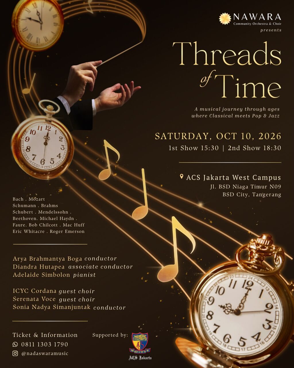 Jakarta, General, Threads Of Time Community Concert