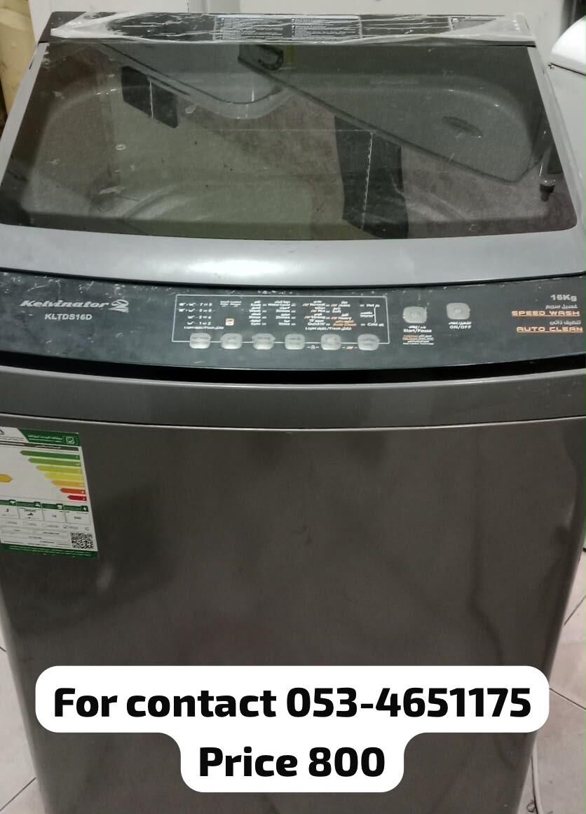 Hofuf, Appliances, SAR 800,  Automatic Washing Machine Kelvinator