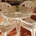 SAR 150,  Table With 4 X Chairs For Garden