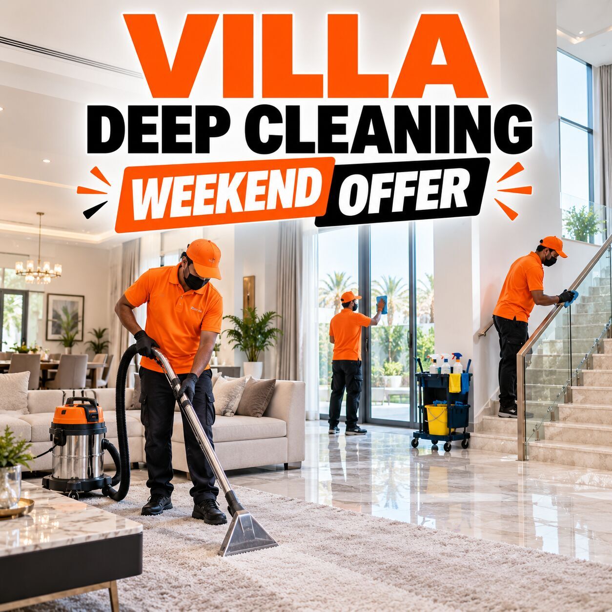 Al Faisaliah East, Cleaning, 🔥🔥WEEKEND OFFER – VILLA DEEP CLEANING KHOBAR – 🔥 055 935 7772 🔥🔥
