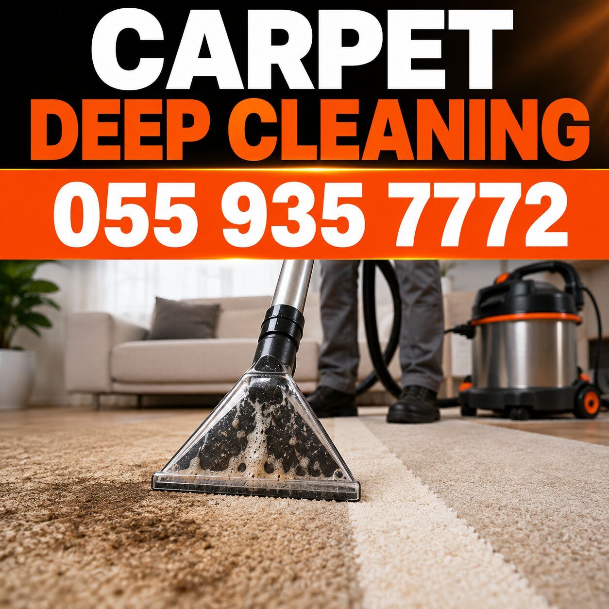 Al Khobar Al Shamalia, Cleaning, 🟧🟧 DIRTY CARPET? BRING IT BACK TO LIFE! – CARPET CLEANING KHOBAR – 🟧 055 935 7772 🟧🟧