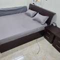SAR 1750,  Complete IKEA Furniture Bundle &ndash; King Bed, 6-Door Cupboard