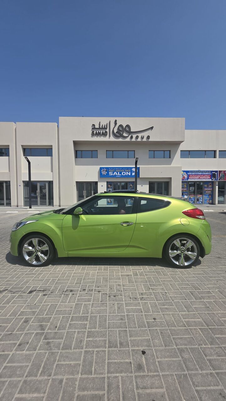 Isa Town, Vehicles, Cars & Trucks , BHD 2400,  Hyundai Veloster,  2015,  Automatic,  130000 KM,   - Famous Green Apple Metallic (Green Apple Metallic)*