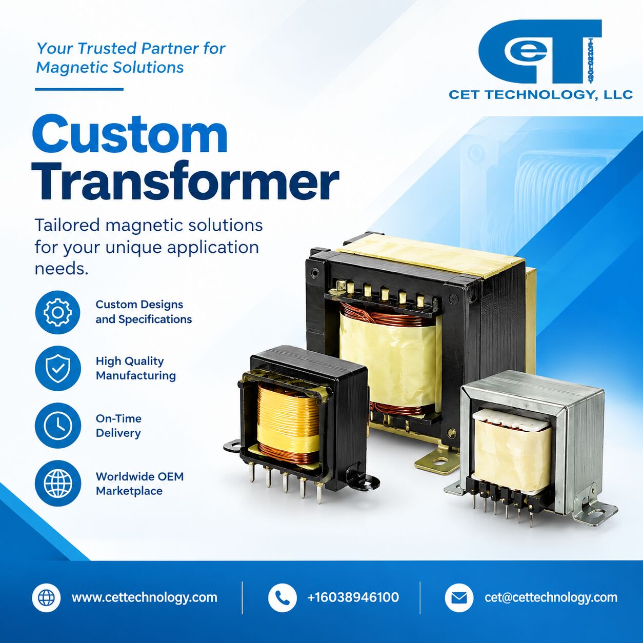 New York, Electronics, Custom Transformer Manufacturing For OEM Equipment Needs