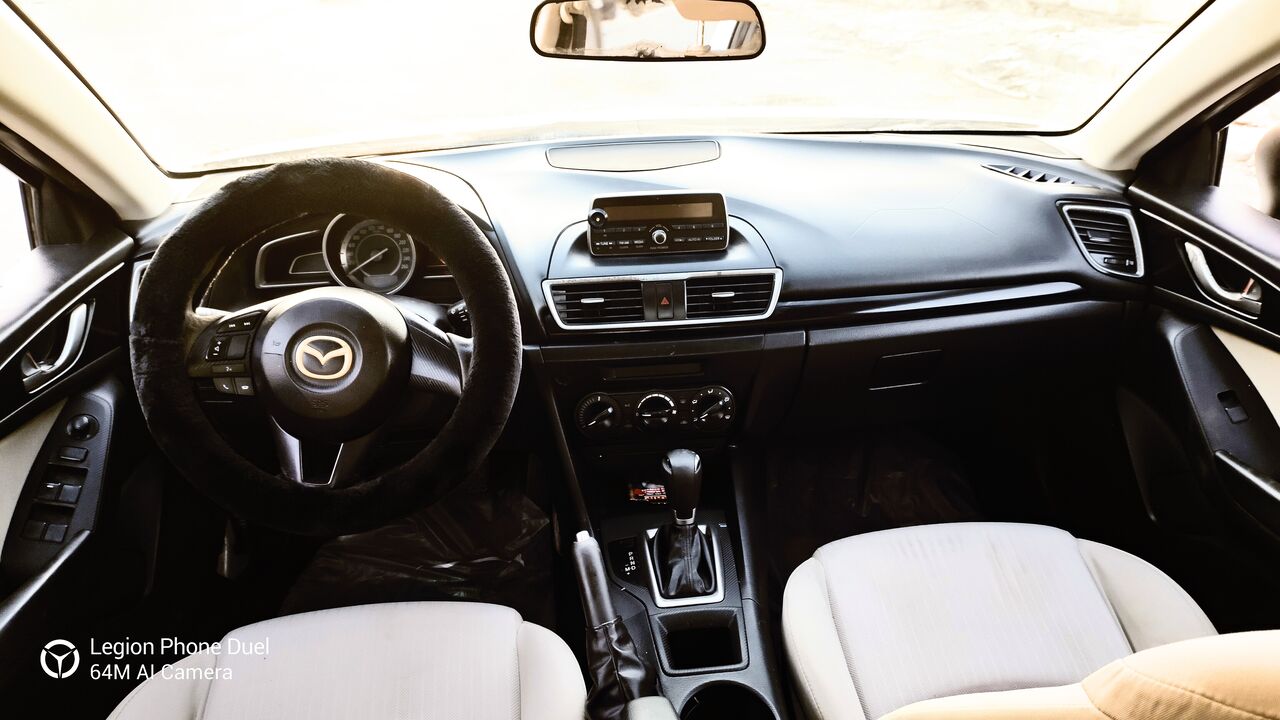 Manfouha, Vehicles, Cars & Trucks , SAR 28000,  Mazda 3,  2015,  Automatic,  278000 KM,  Selling My Car Very Good Condition Like New Car Engine Gear Chassis Airbage Body Perfect