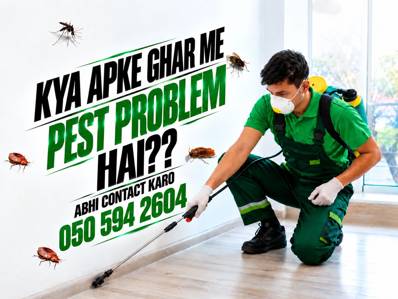 Al Jubail Al Balad, Pest Control, 🟩 Pest Control Jubail • Cockroach • Ant 🟩 Bed Bug & Termite Treatment 050 594 2604.::