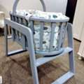 SAR 175,  A Beautifully Designed Wooden Rocking Cradle مهد هزاز خشبي