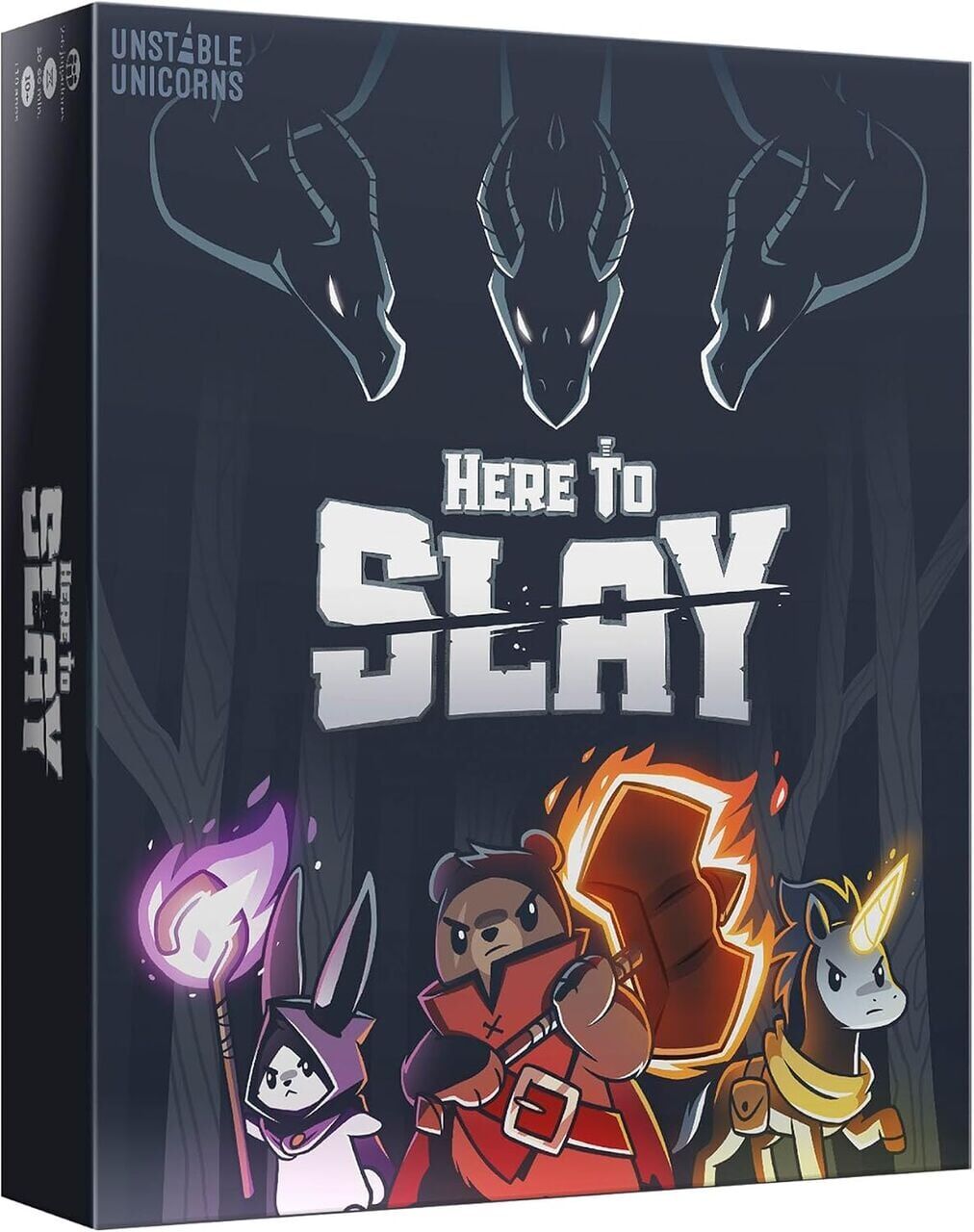 Riyadh, Toys & Games, SAR 60,  TeeTurtle Here To Slay Strategy Card Game Spanish Edition - New