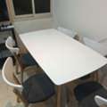 SAR 500,  Dining Table With 5 Chairs For Sale Feom Ikea