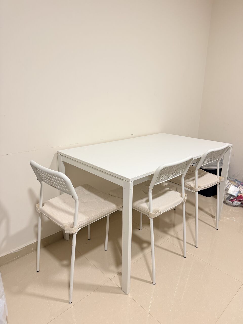 Khobar, Furniture, SAR 480,  Ikea Dining Table With Ikea Chairs And Cushions