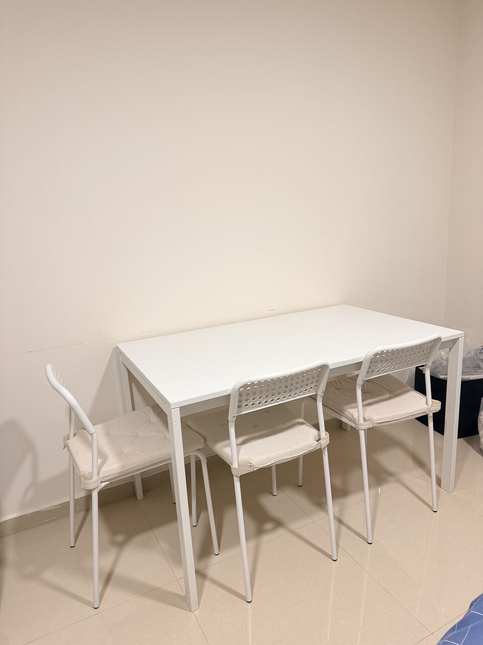 Khobar, Furniture, SAR 480,  Ikea Dining Table With Ikea Chairs And Cushions