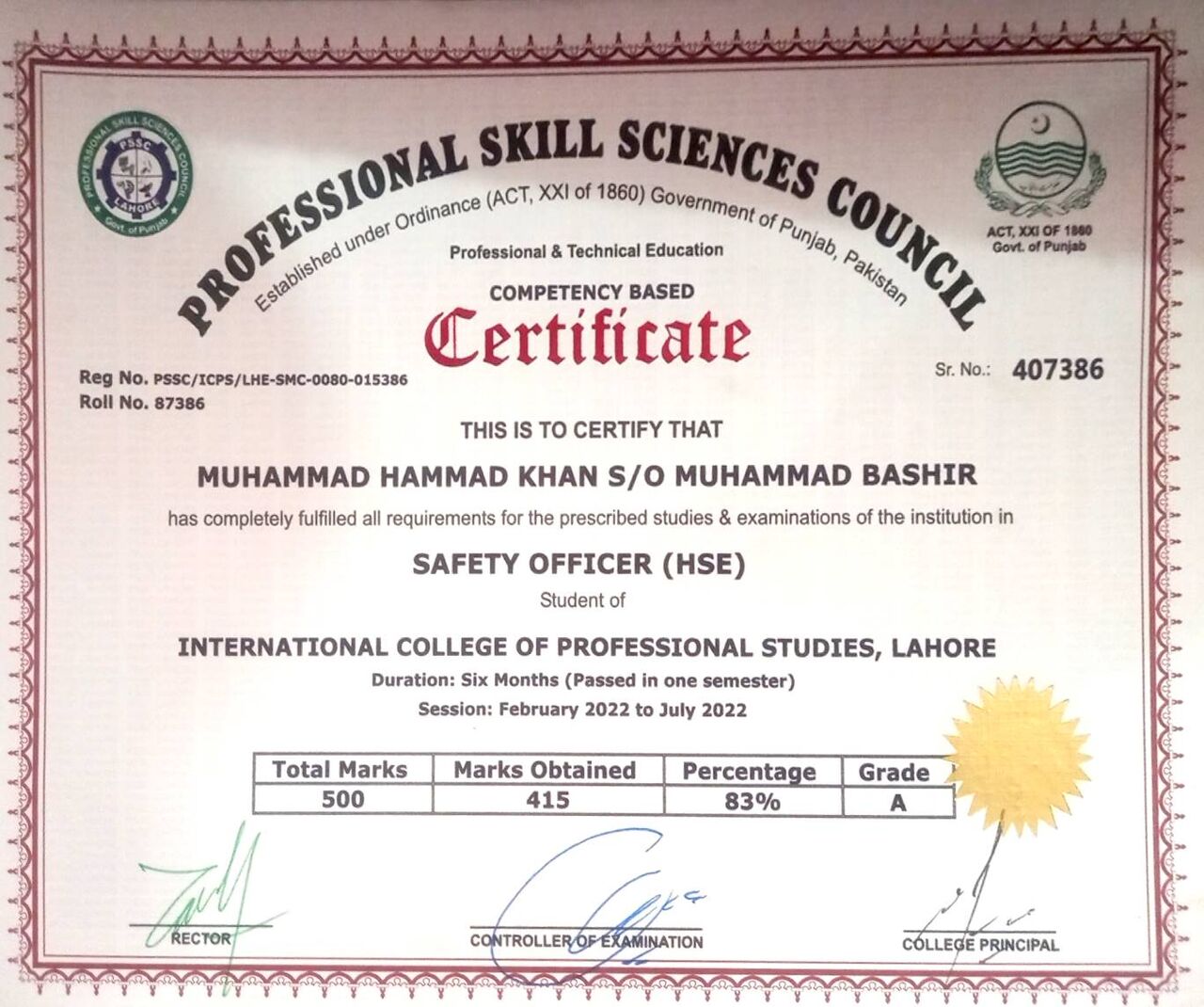 Riyadh, Job Seekers, HSE OFFICER