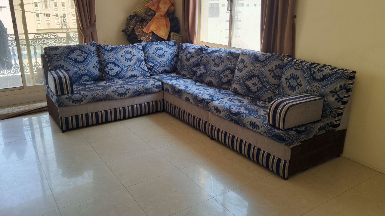 Hoora, Furniture, BHD 40,  L Shape Sofa, Corner Sofa, Fabric Sofa Set, Sectional Sofa, L Shaped Couch, Living Room So