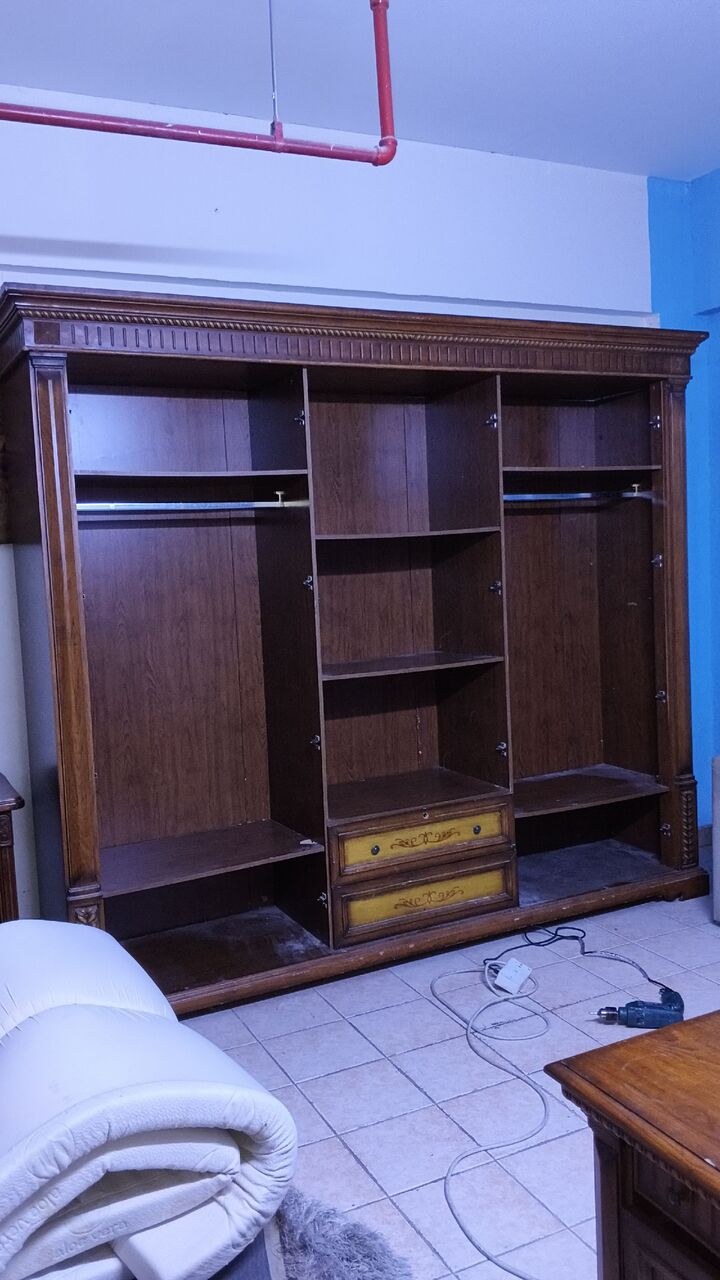 Hoora, Furniture, BHD 55,  6 Door Cupboard &ndash; Wooden Wardrobe &ndash; Storage Cabinet, Second Hand Cupboard