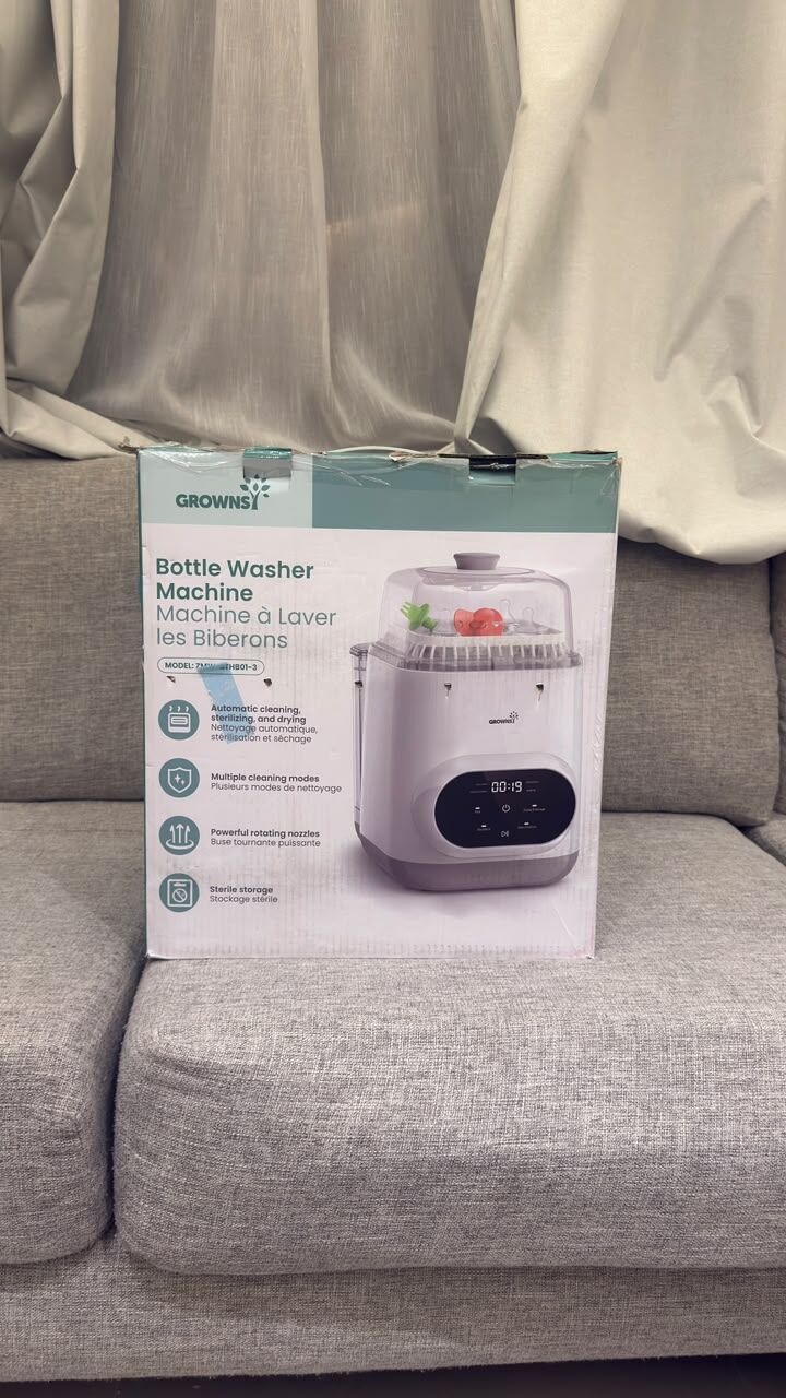 Al Rehab, Appliances, SAR 900,  Grownsy Baby Bottle Washer And Sterilizer Large