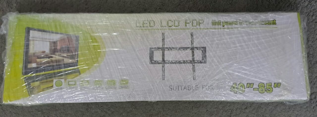 Jeddah, Household Items, SAR 20,  TV Wall Mount Steel LED & LCD TV Wall Mount Bracket Black For Sale.