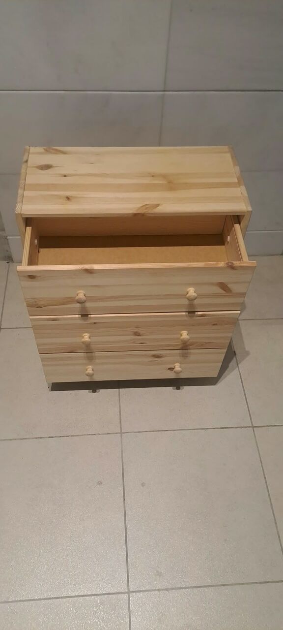 Jeddah, Furniture, SAR 180,  IKEA Just Like New Wooden Chest Drawers Available For Sale.