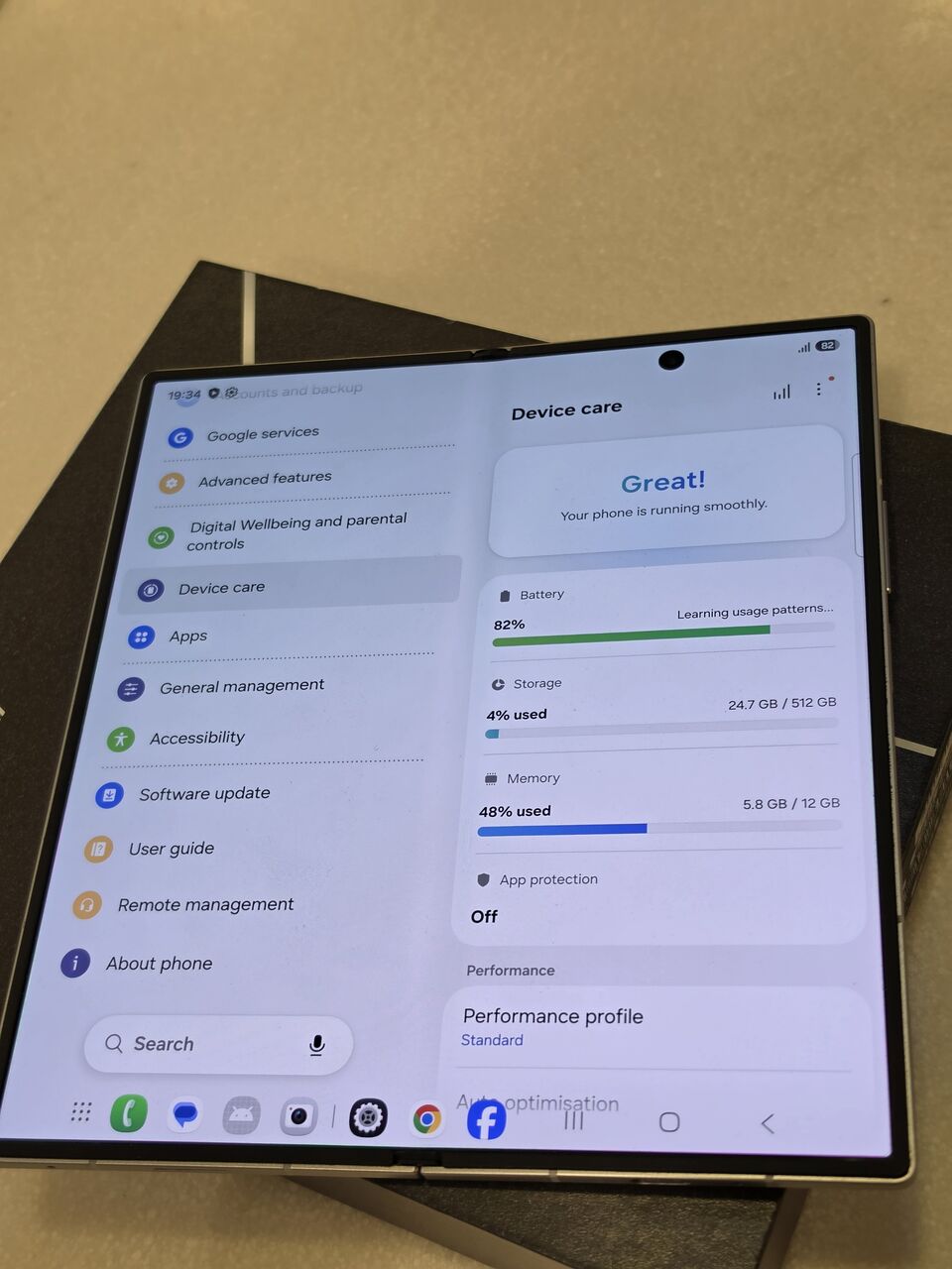 Dammam, Mobile Phones, SAR 4400,  Galaxy Fold 7 512 GB