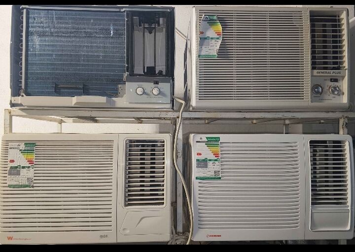 Jeddah, Air Conditioners, Used Window And Split Ac With Installation And One Month Warranty
