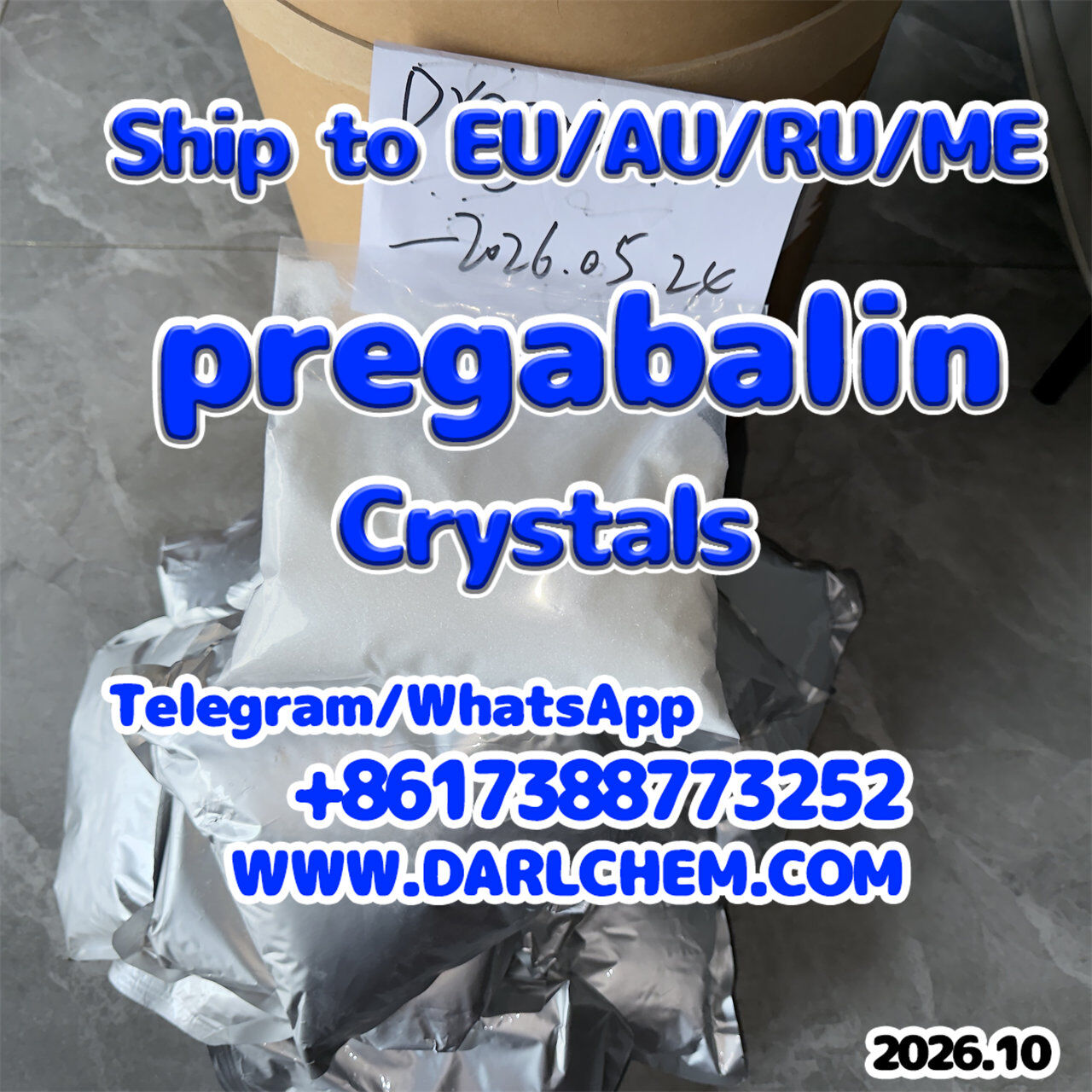 New York, Health & Beauty Items, USD 10,  Factory Supply 99% Prega--balin Salt12