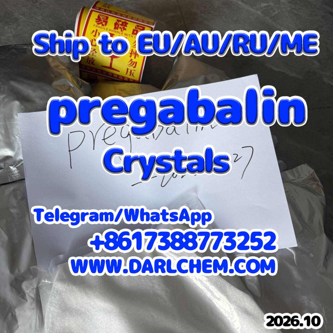 New York, Health & Beauty Items, USD 10,  Factory Supply 99% Prega--balin Salt12