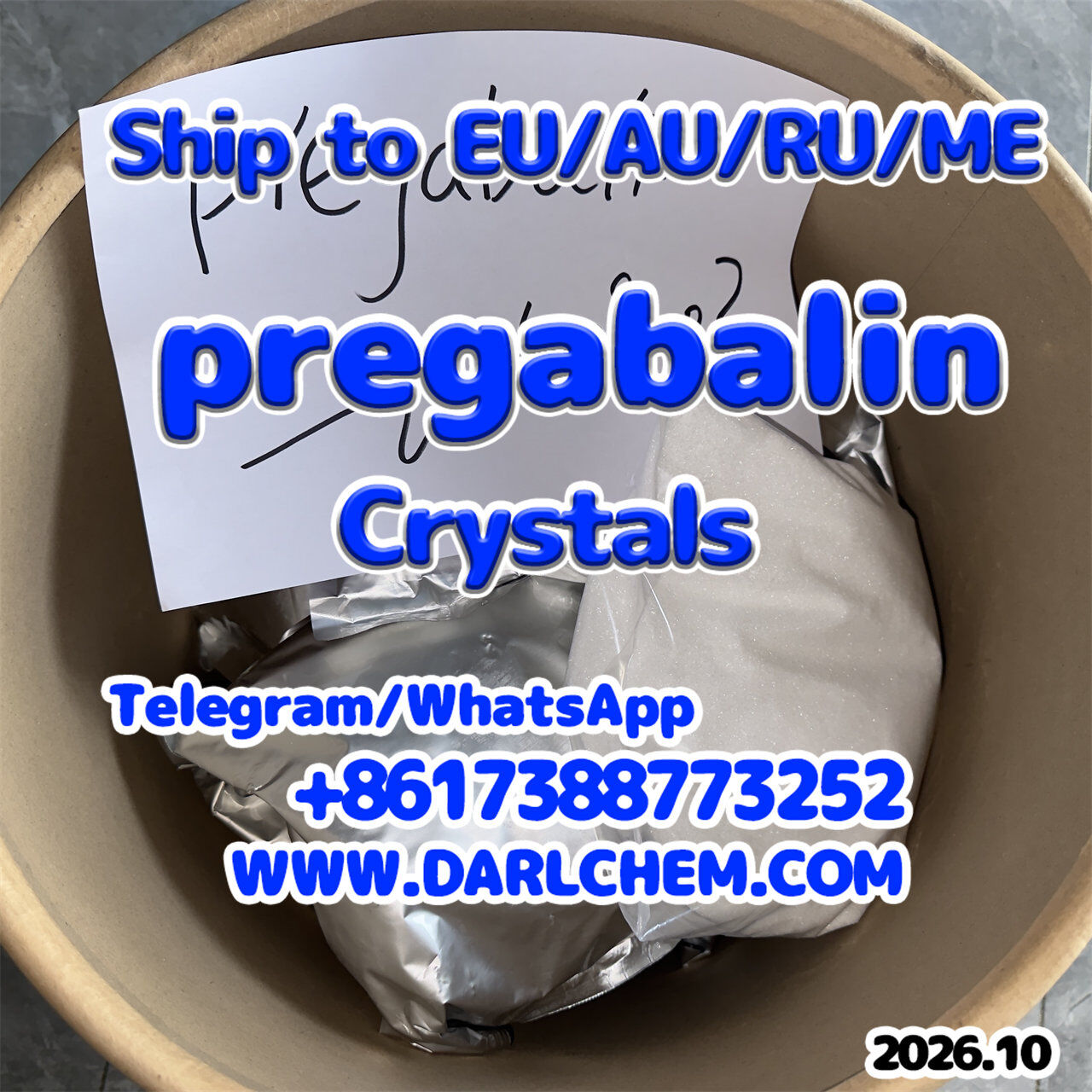 New York, Health & Beauty Items, USD 10,  High Quality Prega--balin Salt