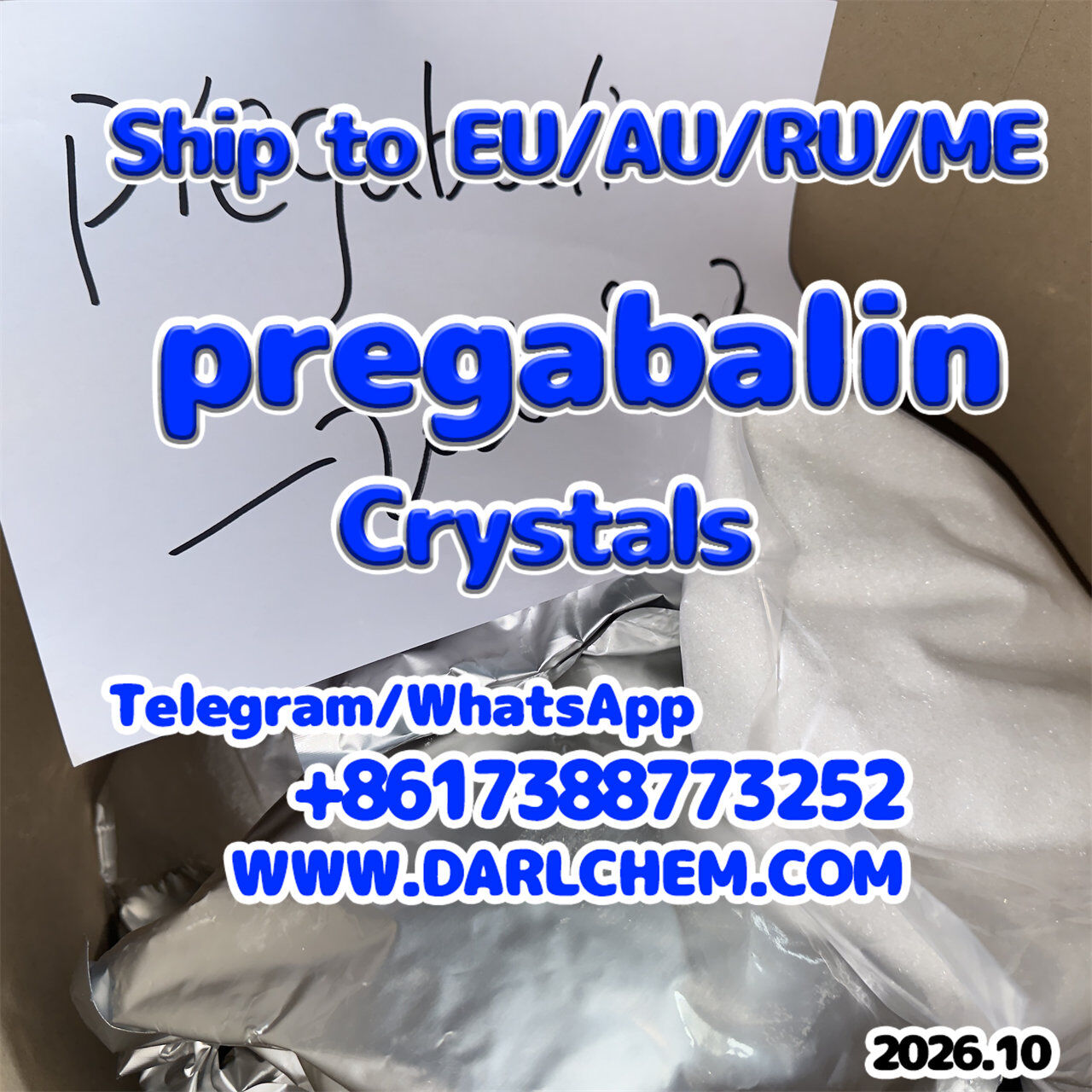 New York, Health & Beauty Items, USD 10,  High Quality Prega--balin Salt