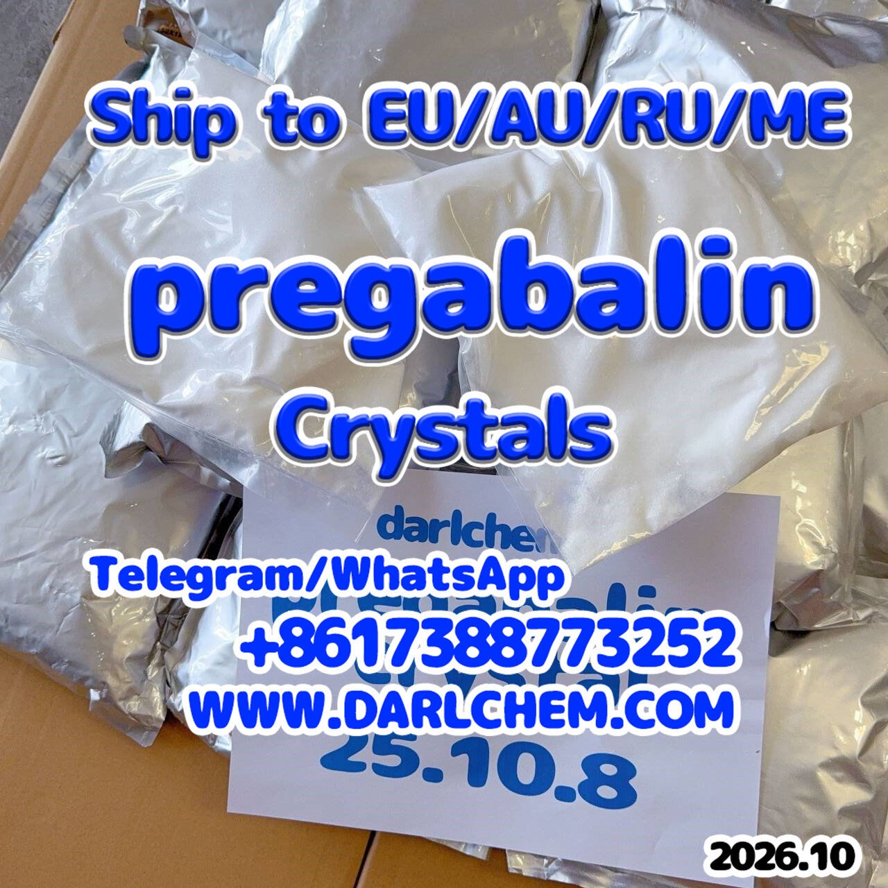 New York, Health & Beauty Items, USD 10,  High Quality Prega--balin Salt