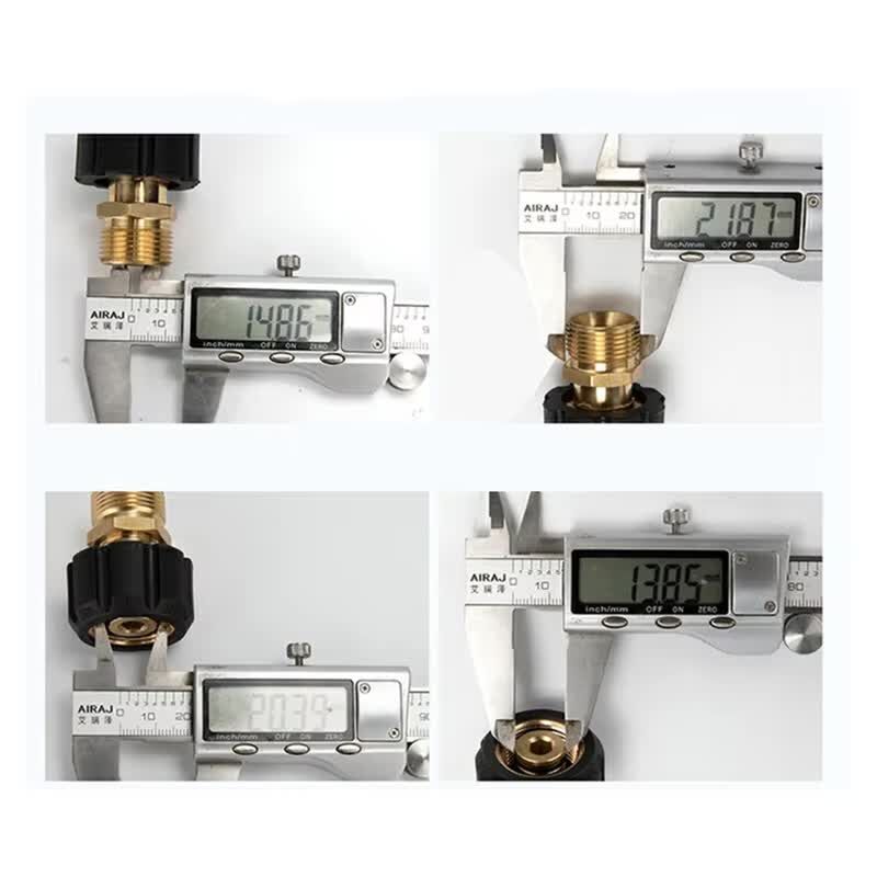 Manama, Electrical & Plumbing, BHD 2,  Pressure Washer Quick Connect Adapter M22 Ferrule To 14 And 38 Brass Twist Coupler