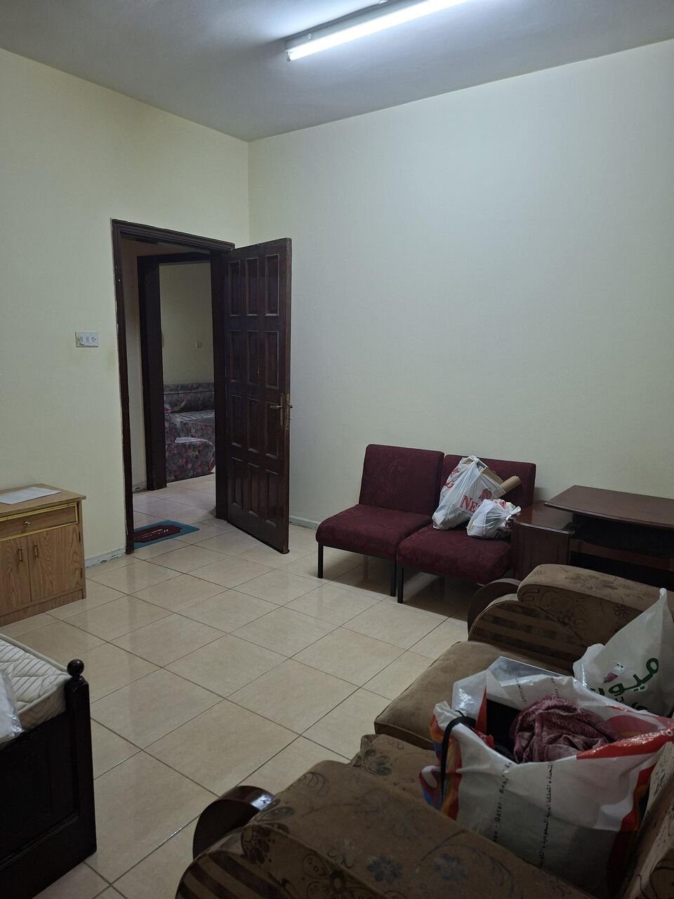 Al Malaz, Rooms for Rent, SAR 1250/month,  Furnished,  1 BR In 3 BHK Flat For Indian Bachelors