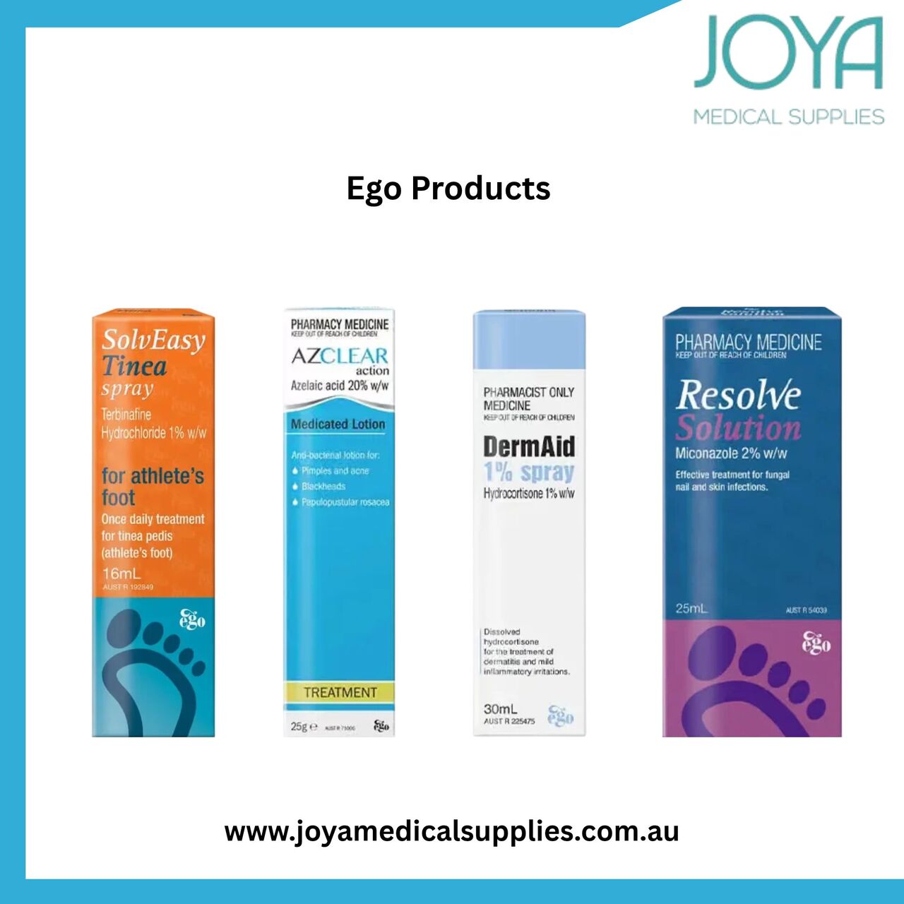 Sydney, Health & Beauty Items, Buy Ego Products In Australia - Joya Medical Supplies