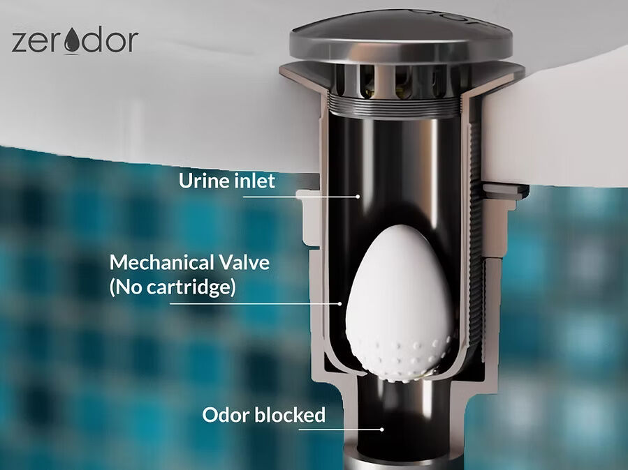 Ahmedabad, Household, Waterless Urinal Cartridge Technology For Efficient Washroom Management | Zerodor