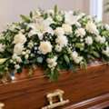 AUD 123,  Elegant Flowers On Coffin Tributes By Susan Avery