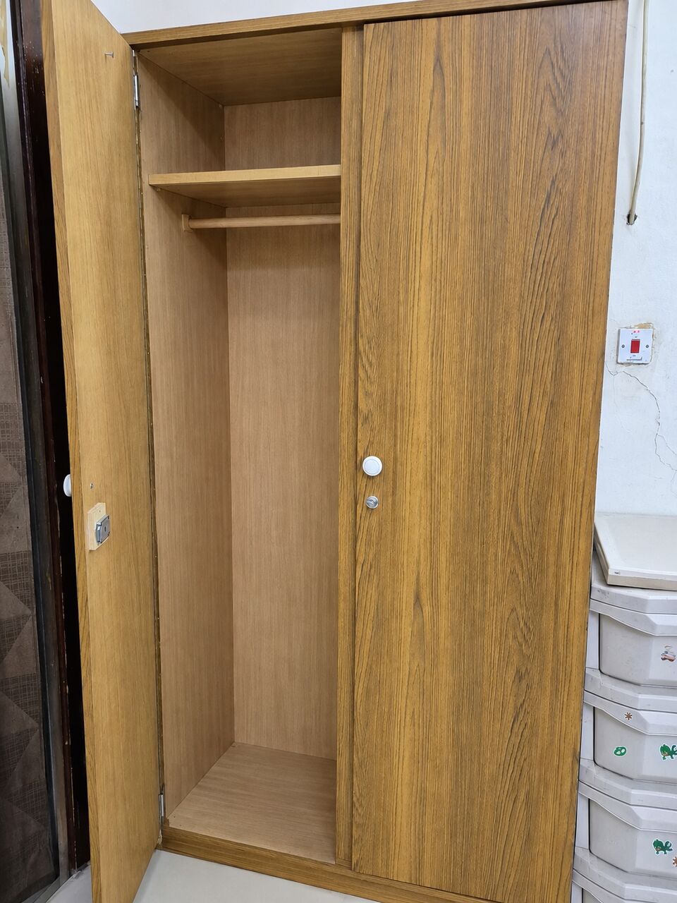 Hoora, Household Items, BHD 17,  Wooden Cupboard 2 Door
