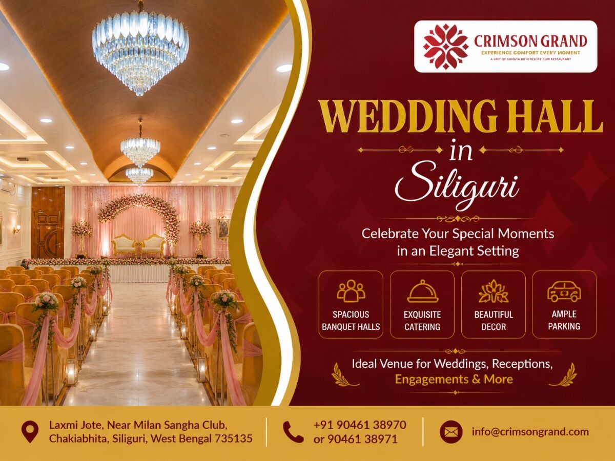Mumbai, Event Planning, Wedding Hall In Siliguri &ndash; Crimson Grand