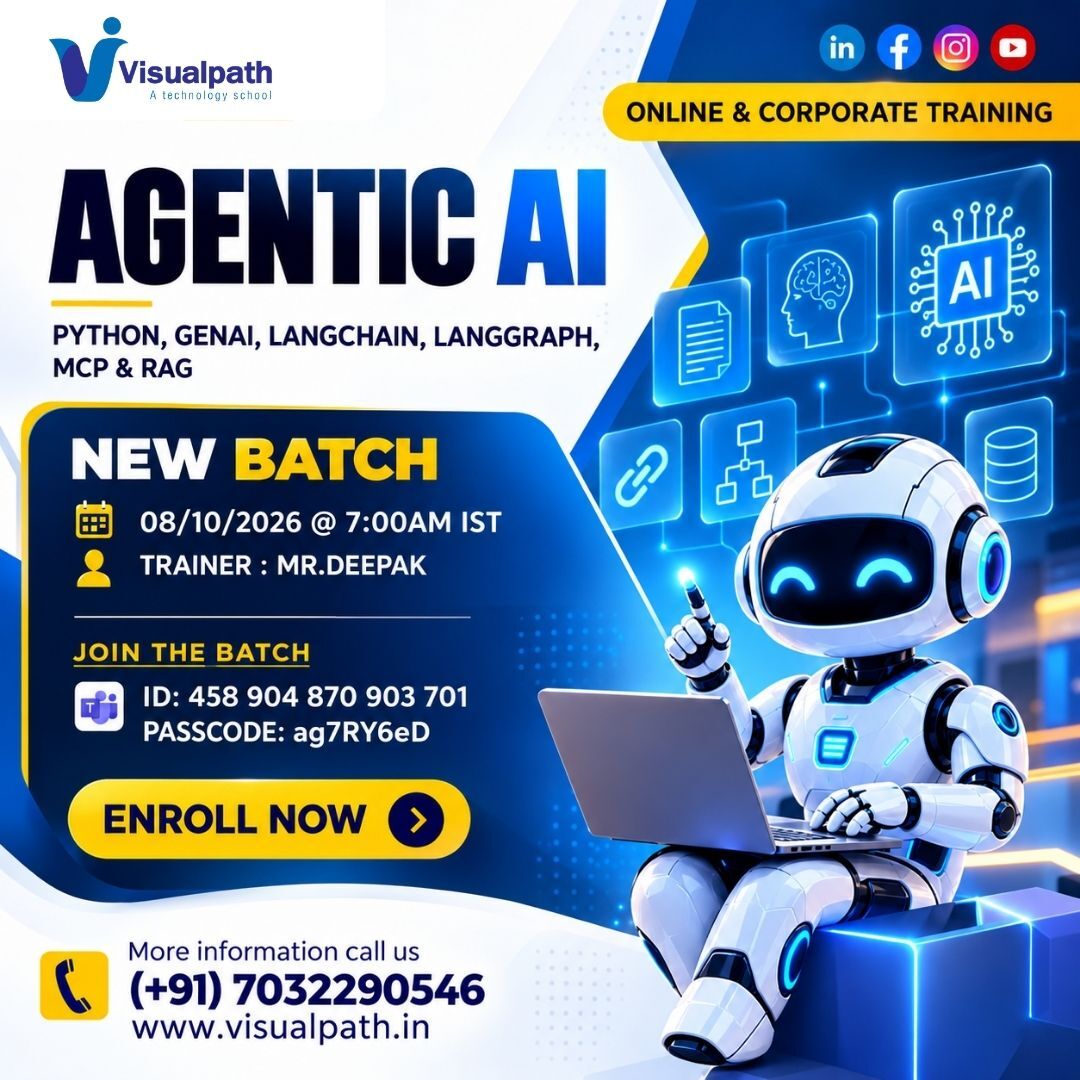 Hyderabad, Education, Agentic AI Course Online | Upcoming New Batch