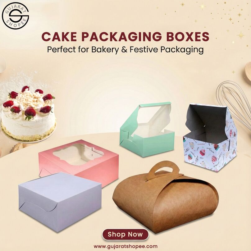 Ahmedabad, Food, INR 10,  Cake Boxes | Buy Cake Packaging Boxes Online In Bulk Or Wholesale