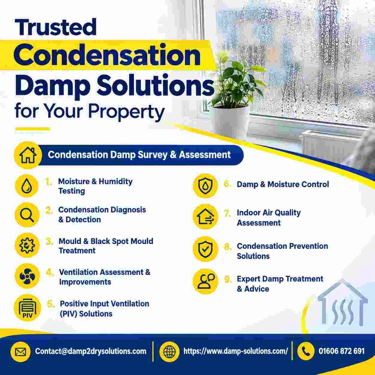 London, Household, Reliable Condensation Damp Treatment Services