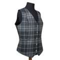 Stylish Ladies' Tartan Waistcoat For Scottish Occasions - ST KIlda KILtS