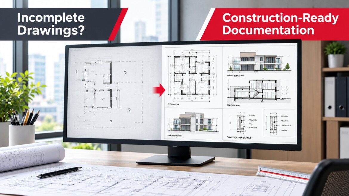 Houston, Business, Struggling With Incomplete Drawings? Get Professional Construction Documentation