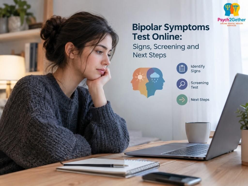 London, Health, Bipolar Symptoms Test Online: Signs & Support | Psych2gether