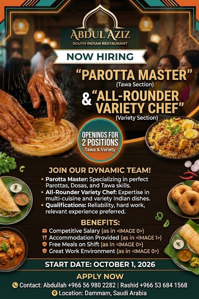 Dammam, Jobs, Porata Master