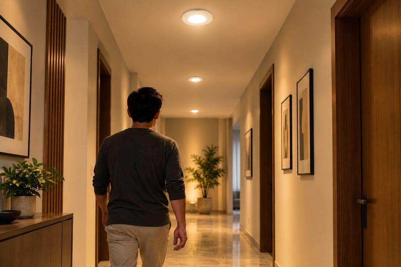 Noida, Electronics, LED Downlights With Motion Sensors: Installation And Use Cases
